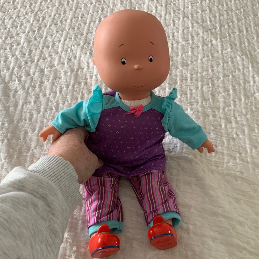 Vintage Caillou classic Baby Doll for Kids